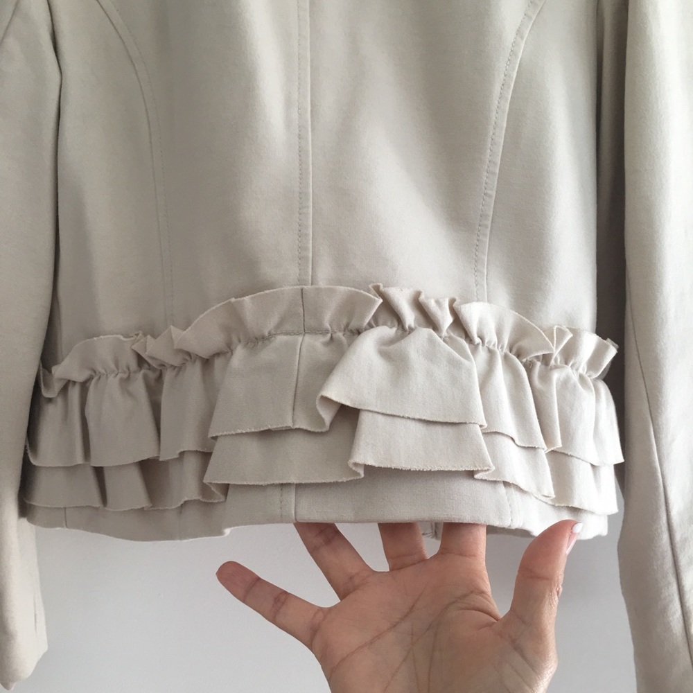 INC Ruffled Blazer - Picture 5 of 8